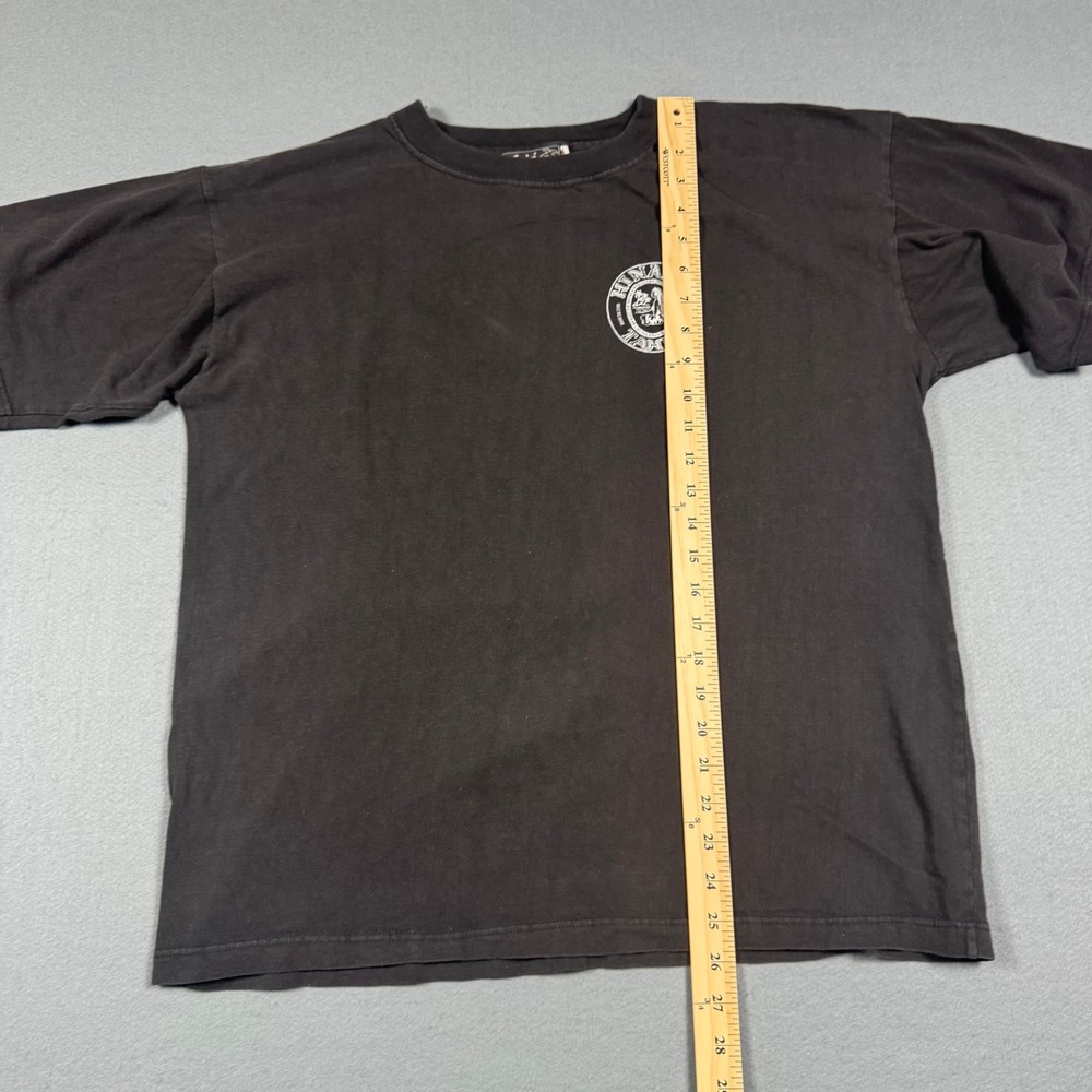 Hinano Tahiti Beer T-Shirt Mens 48 Black Cotton Vintage Graphic Print Tee Tahiti - Picture 6 of 12